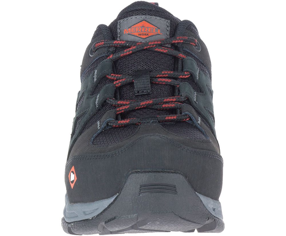 Tenis Senhora - Merrell Siren Alloy Toe Work - Pretas - DQB581679